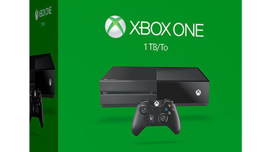 La nueva Xbox One de un terabyte.