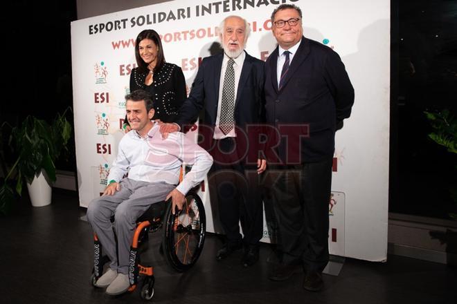 15ª edición de la cena de la Fundación Deporte Solidario Internacional (ESI), presidida por Josep Maldonado en el Hotel Catalonia Plaza en Barcelona. Una subasta que ha recaudado dinero para los proyectos e iniciativas de la Fundación ESI.