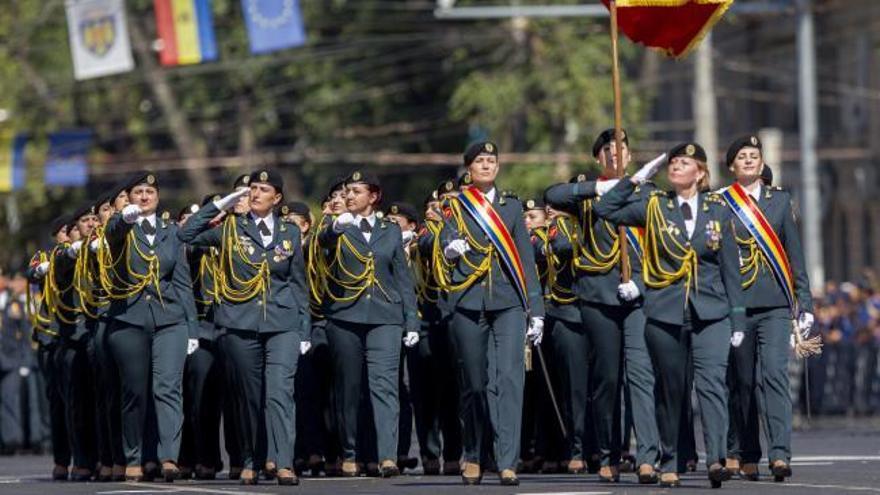 Moldavia conmemora 25 años de independencia con un polémico desfile militar