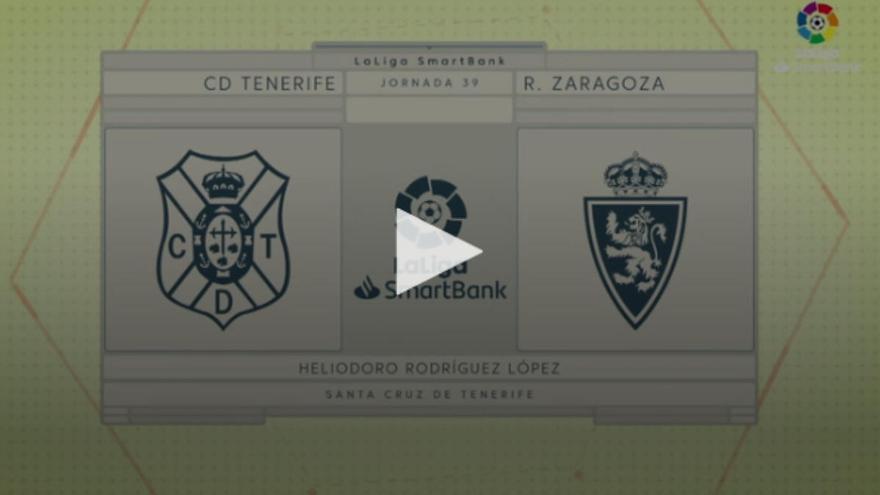 Vídeos del CD Tenerife - Real Zaragoza