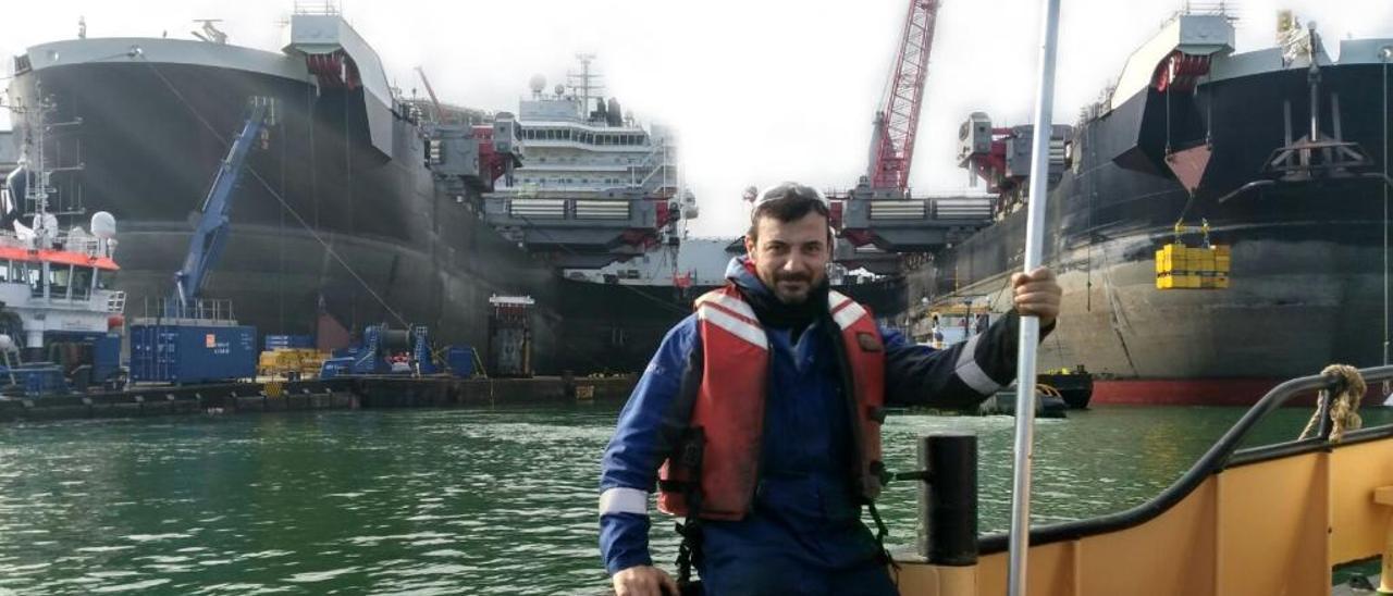 Un valenciano en el barco más grande del mundo