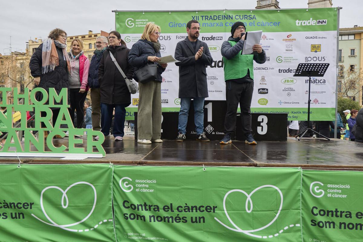 La XII Tradeinn Cursa Girona en Marxa Contra el Càncer en imatges