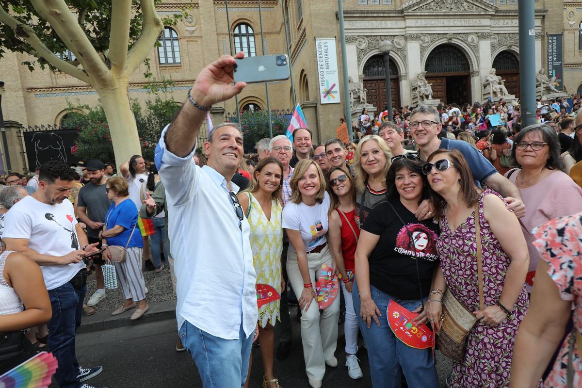 Manifestación del Día del Orgullo LGTBI en Zaragoza