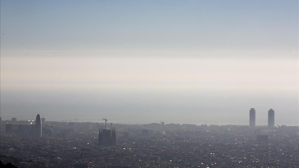 zentauroepp47136713 barcelona 26 02 2019 elevedo indice de contaminacion en la c190325175551