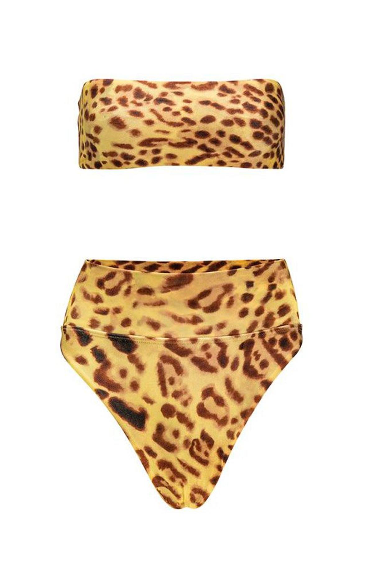 Bikini con animal 'print'