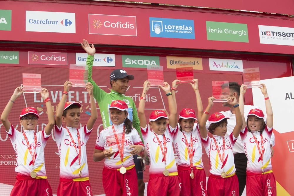 Llegada a Alicante de la tercera etapa de la Vuelta