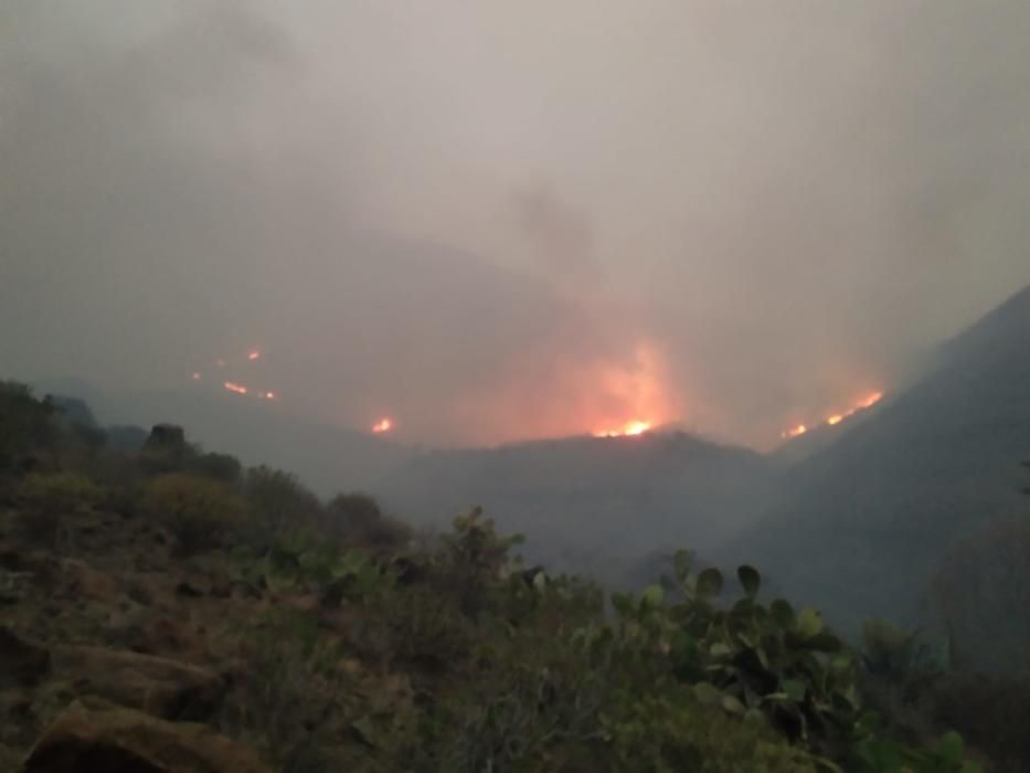 Incendio en Tasarte