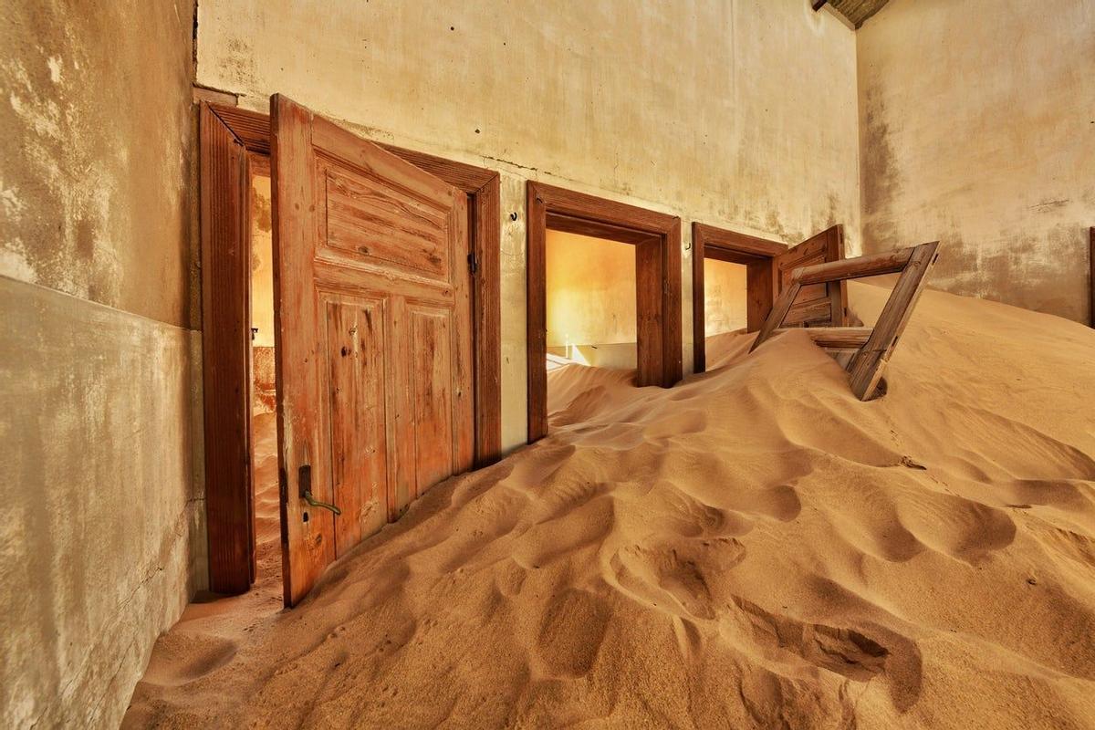 Kolmanskop, el pueblo sepultado por arena