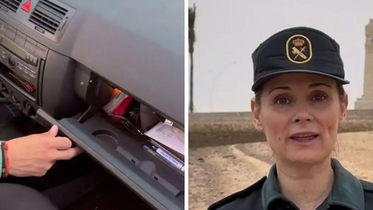 Alerta máxima de la Guardia Civil: a partir de ahora no dejes esto en la guantera del coche