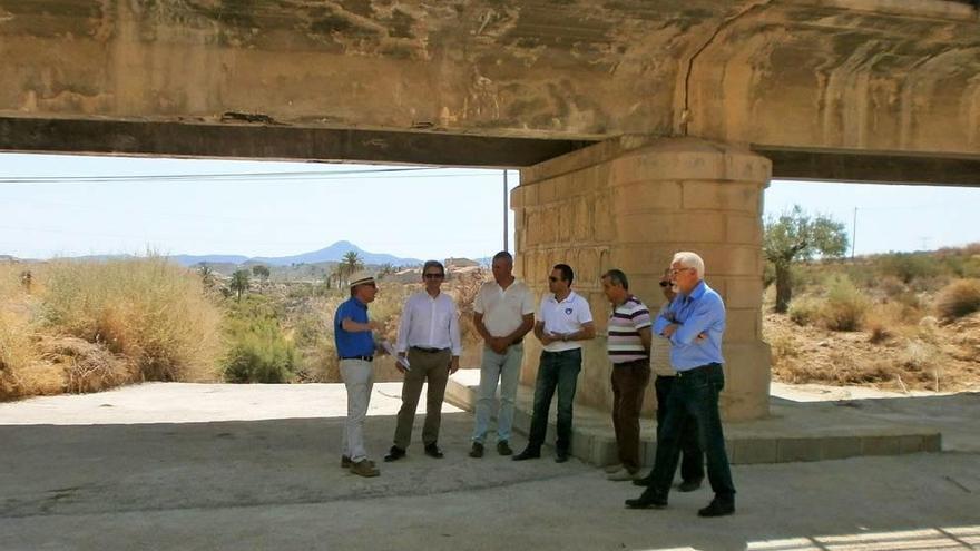 Refuerzan el puente sobre el Zurca en Abanilla