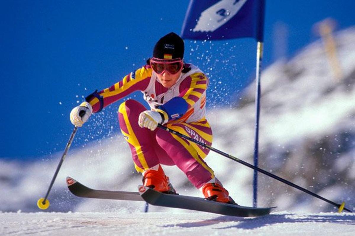 Blanca Fernández Ochoa, la primera española en conseguir una medalla en los Juegos Olímpicos de Invierno