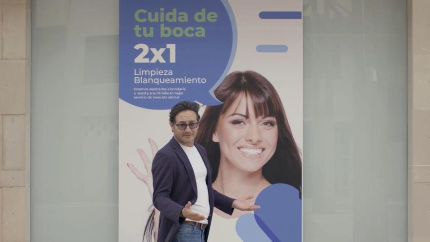 Carlos Santos protagoniza el nuevo spot del Colegio de Dentistas de Murcia
