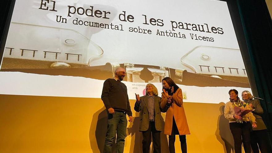 Irene Sala y David Serra estrenan &#039;El poder de les paraules&#039; sobre Antònia Vicens