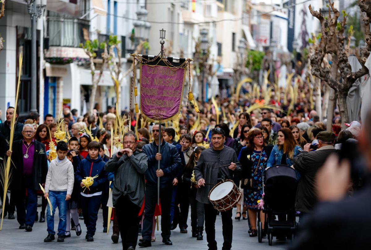Estas son las procesiones del Domingo de Ramos en la provincia