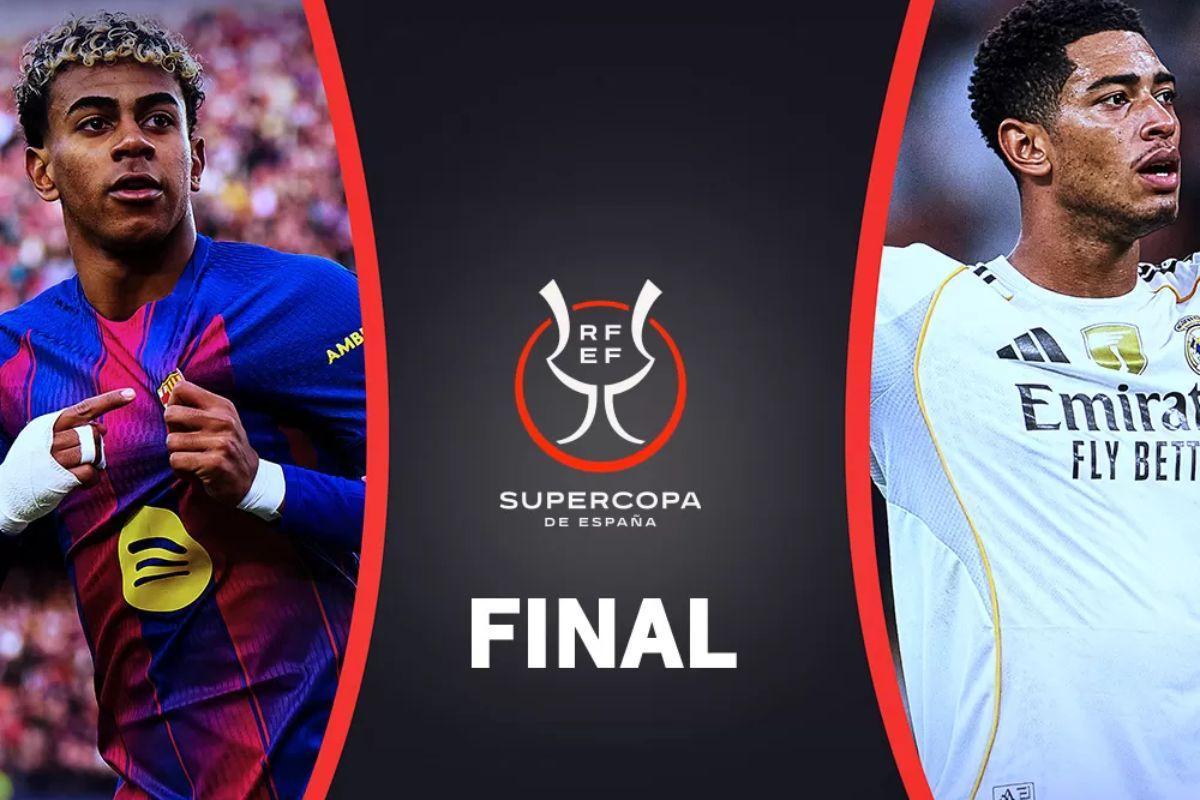Barcelona vs Real Madrid: dónde ver en directo la final de la Supercopa de España
