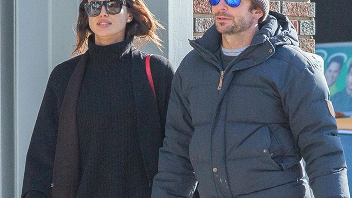 Bradley Cooper e Irina Shayk de paseo por Boston