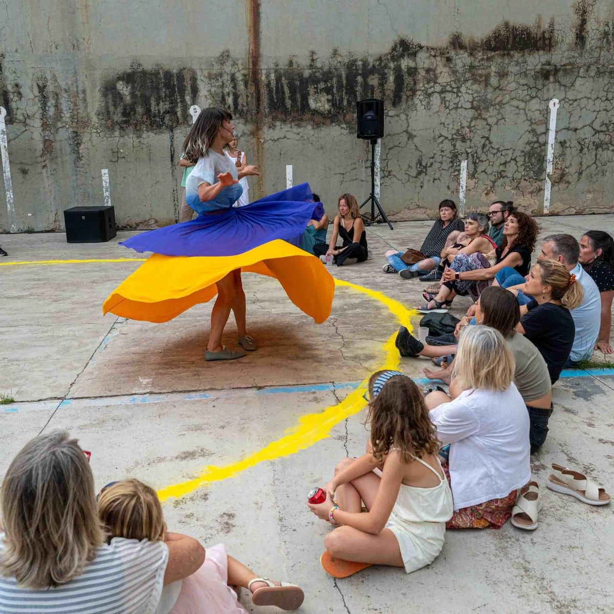 La ballarina Raquel Gualtero