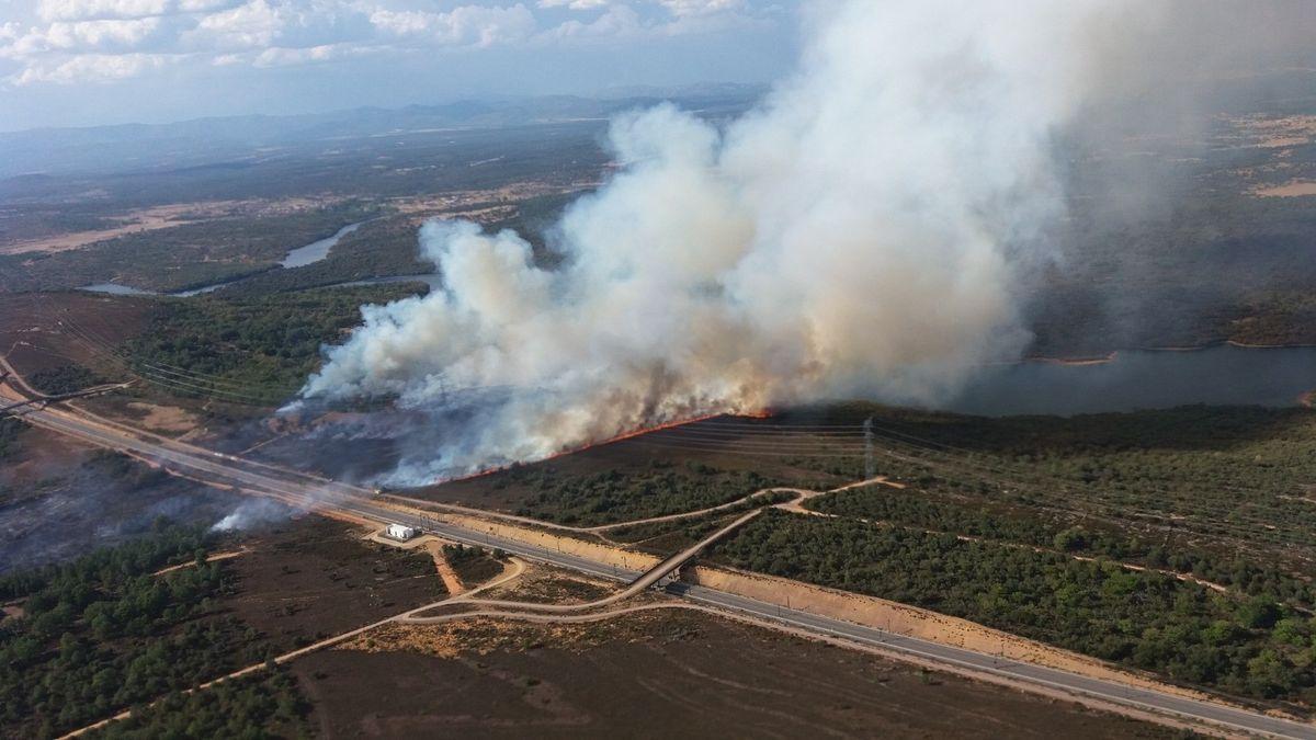 Incendio en Zamora.