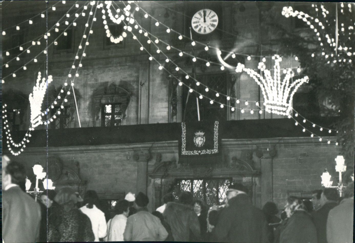 Así eran antes la luces de Navidad de Palma