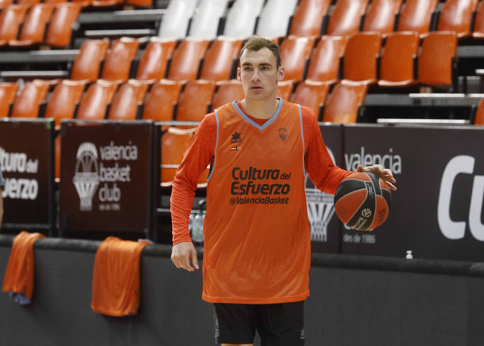 Entrenamiento Valencia Basket Club