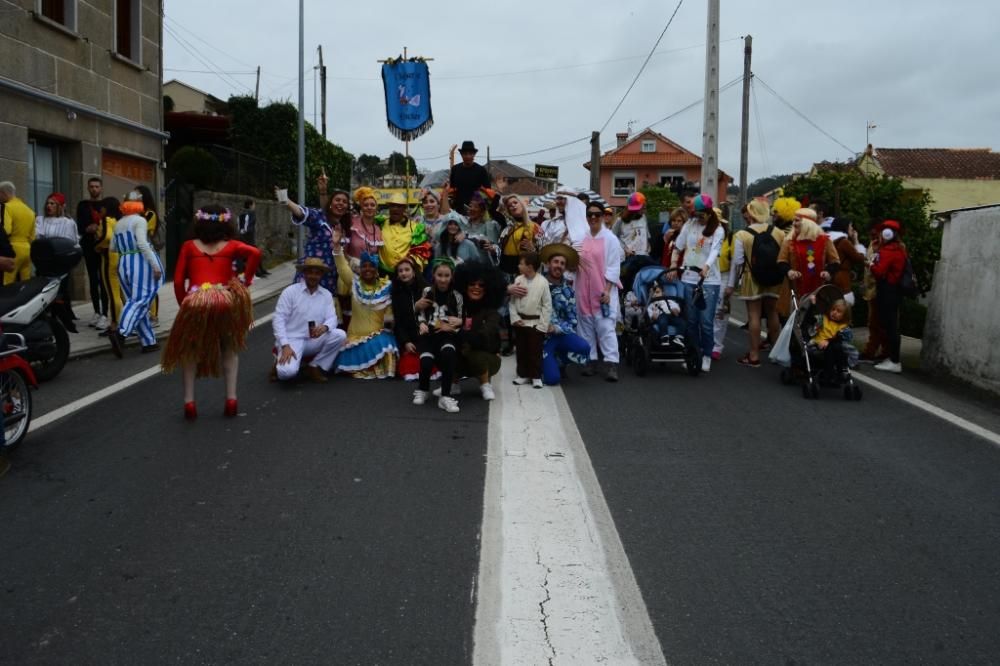 Aldán y Moaña celebran el final del Carnaval. // G. Núñez