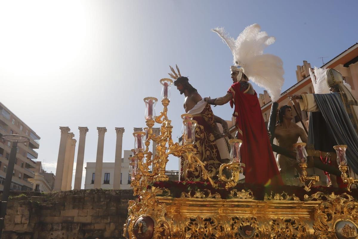 Hermandad de la Esperanza, durante el Domingo de Ramos.