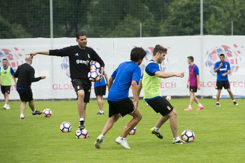 Entrenamiento del Real Oviedo