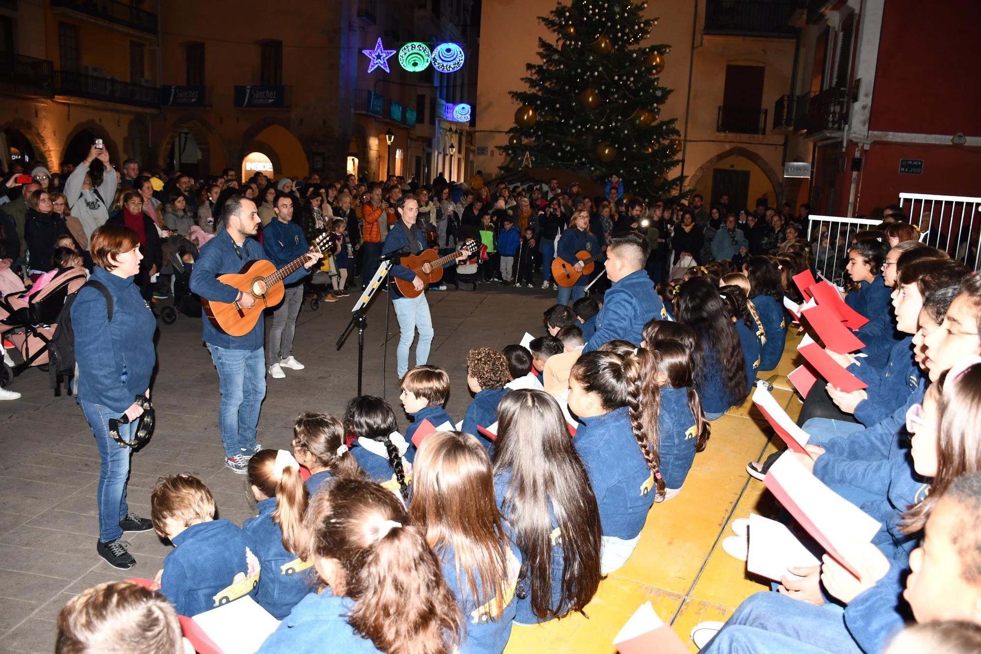 Encesa de las luces del árbol de Navidad de Vila-real