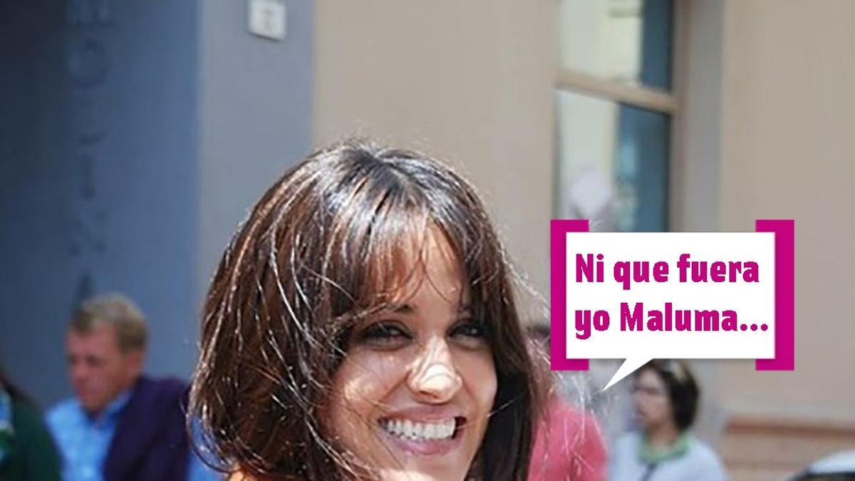 Macarena García: "ni que fuera yo Maluma"