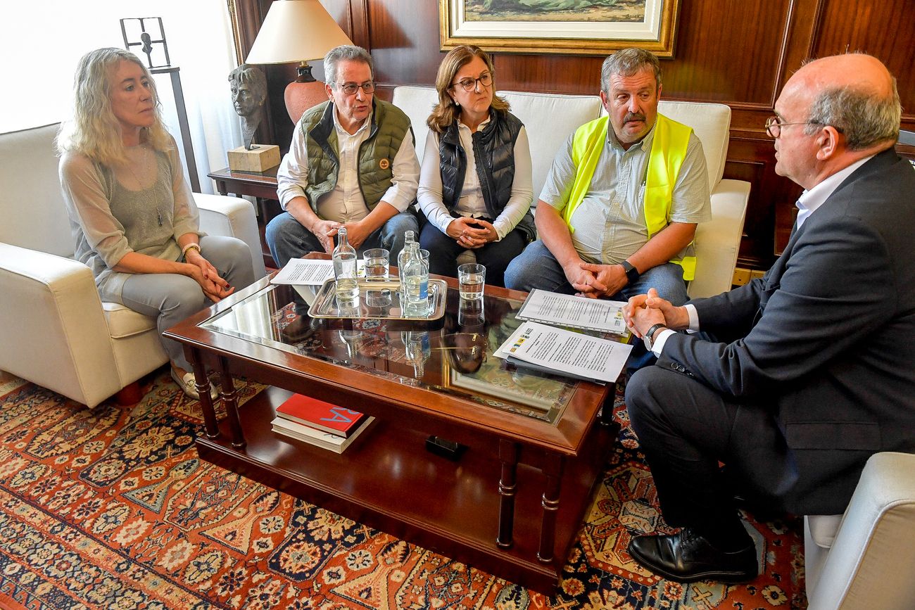 Tractorada del sector primario en Las Palmas de Gran Canaria (21/02/24)