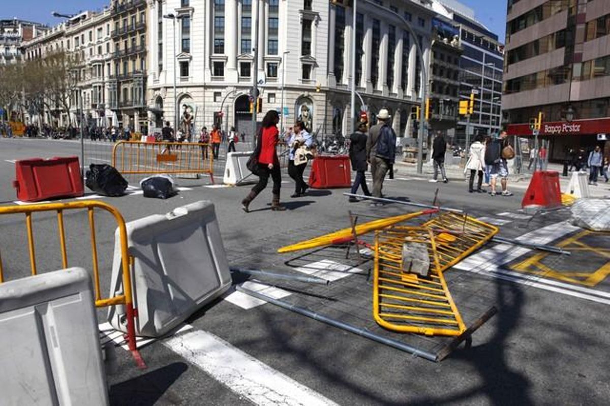 Els incidents del 29-M, vistos per Josep Garcia.