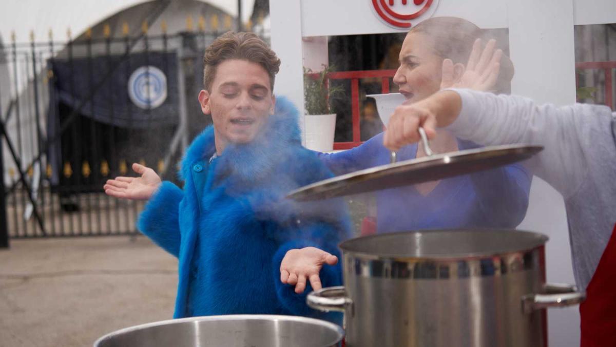 Luca es el concursante más pintoresco que ha pisado las cocinas de MasterChef