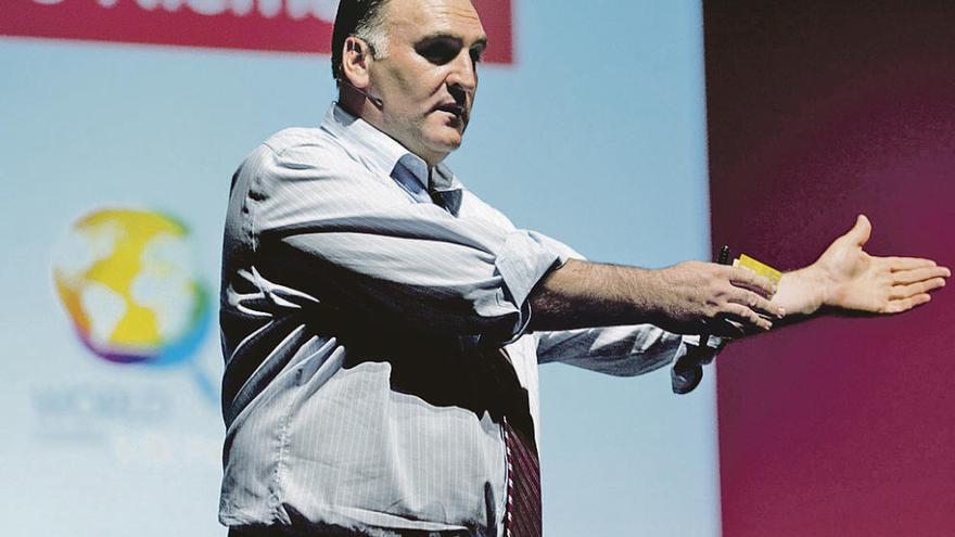 El cocinero José Andrés. // María Villamuza