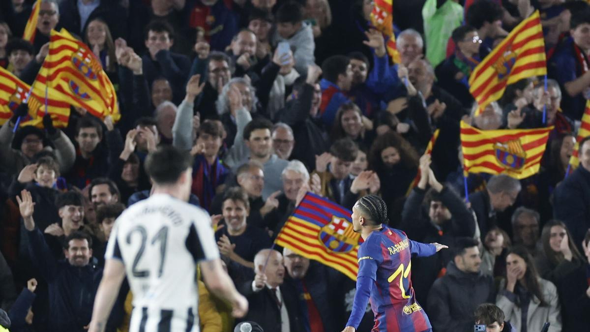 Resumen, goles y highlights del FC Barcelona 7 - 2 Newcastle de la vuelta de octavos de final de la Champions