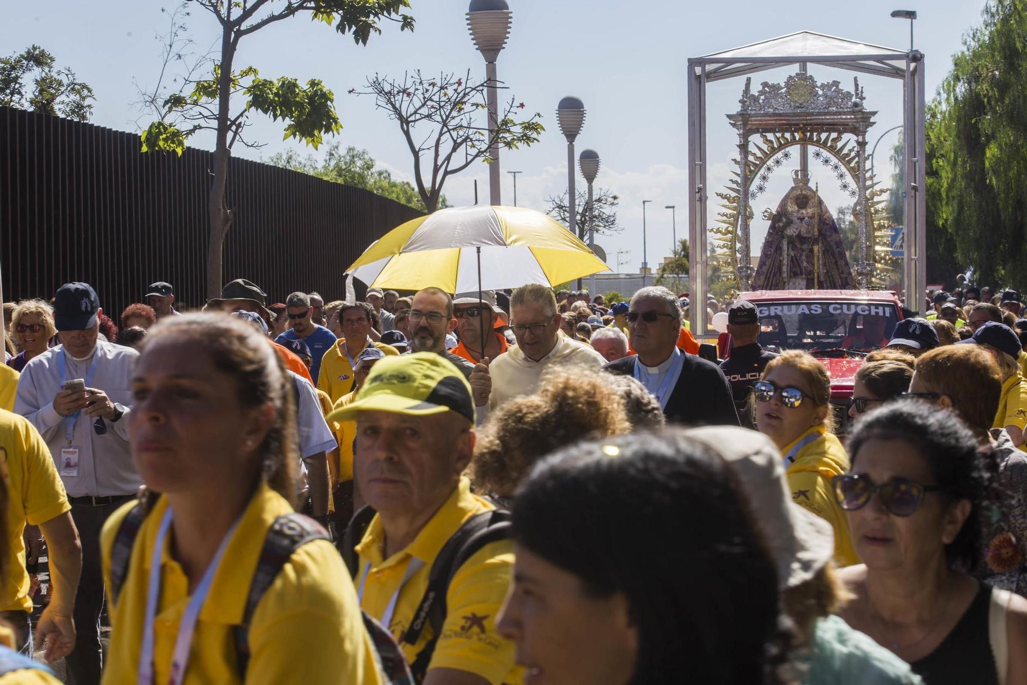 Última peregrinación de la Virgen de Candelaria en 2018