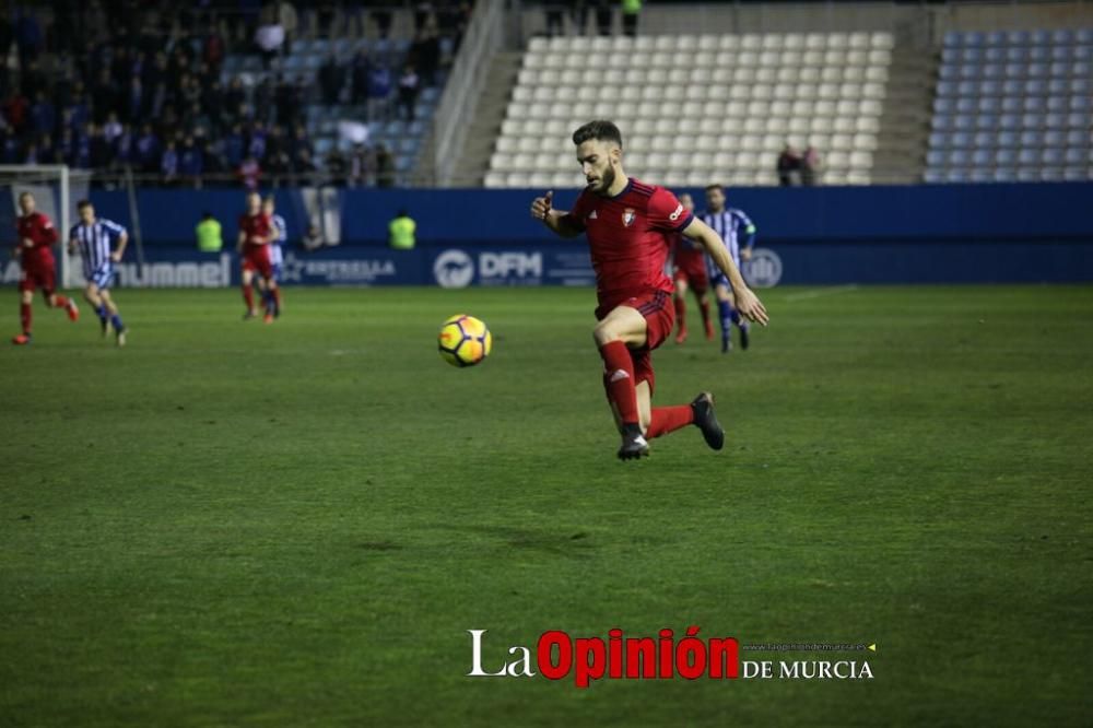 Partido entre el Lorca y el Osasuna