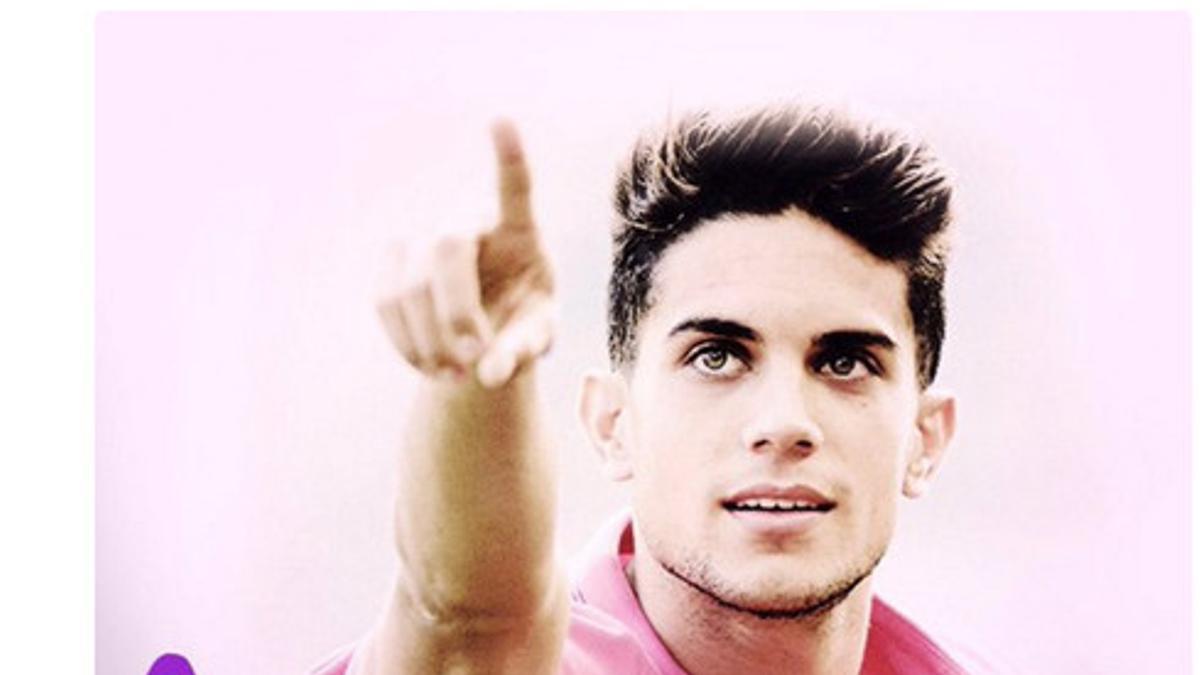 Marc Bartra es uno de los que ha mostrado su apoyo a los enfermos de cáncer