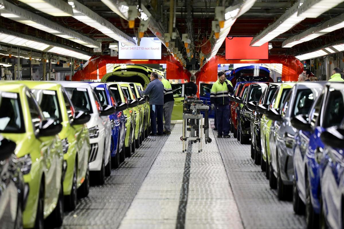 Imagen de archivo de la planta de Stellantis Figueruelas, donde en 2022 se celebraron unas elecciones sindicales en las que el sindicato Solidaridad presentó unas listas con tres firmas falsas.