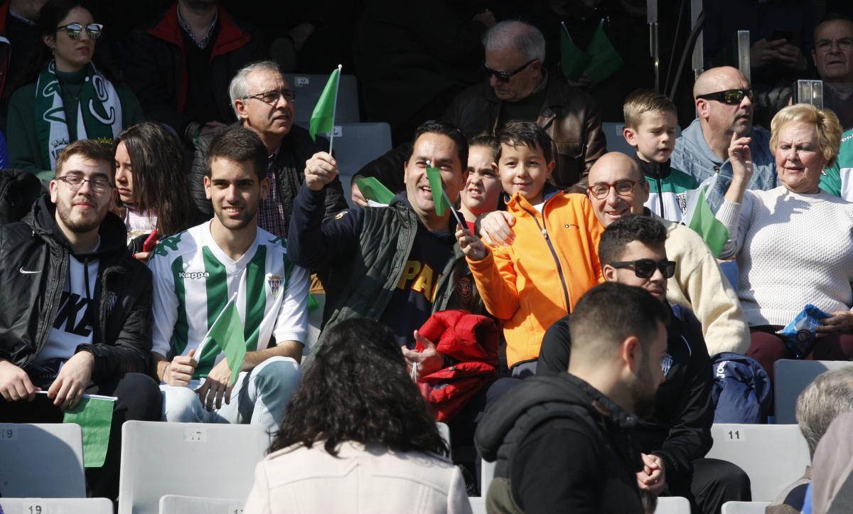 El Arcángel disfruta con la victoria del Córdoba