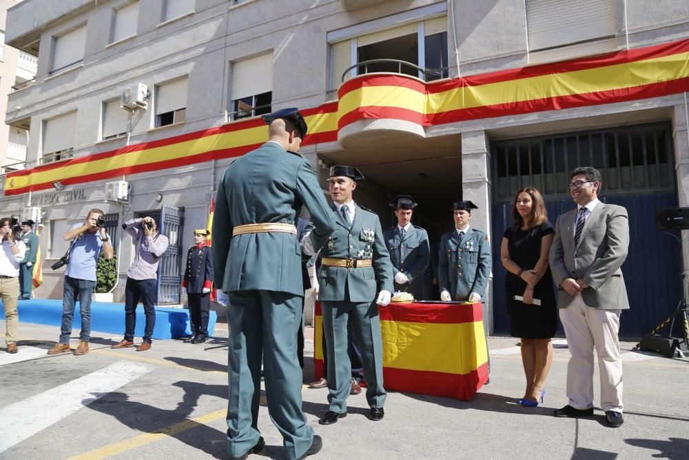 Misa y acto castrense en el cuertel de la Compañía de la Guardia Civil de Torrevieja y la Vega Baja el día de la Virgen del Pilar