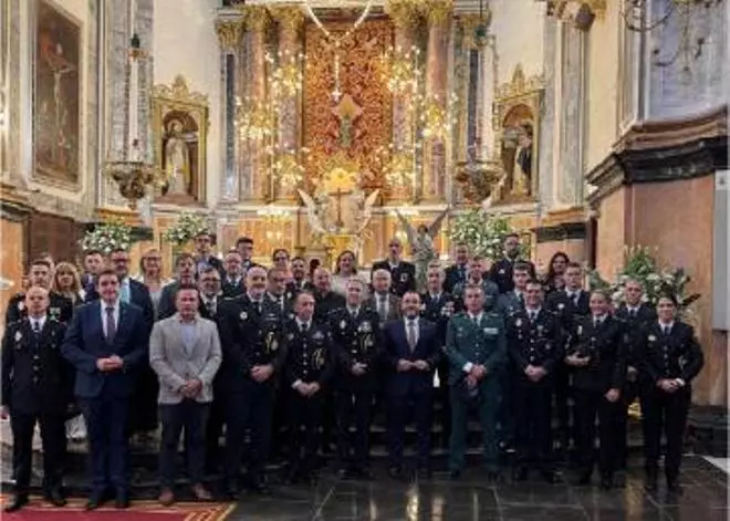Fotogalería I Las imágenes de la fiesta de la Policía Nacional de Vila-real