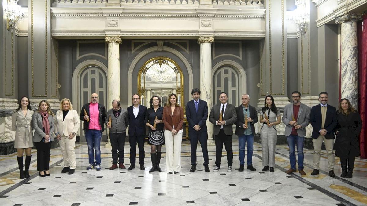 Ganadores de los últimos premios de literatura Ciutat de València.