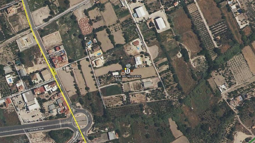 Herido un ciclista tras esquivar a un perro y caer en la pedanía murciana de Algezares