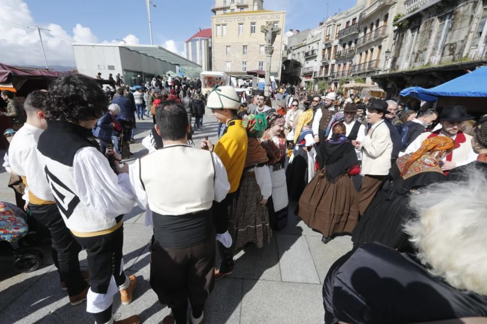 Las tropas napoleónicas campan a sus anchas por el Casco Vello sin saber que el domingo serán expulsados de la ciudad.