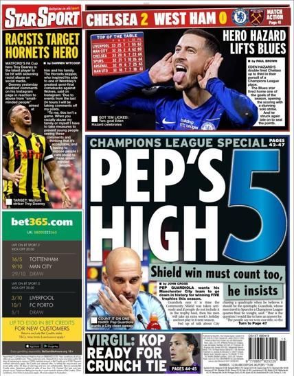 Portada STAR SPORT martes 9 de abril de 2019