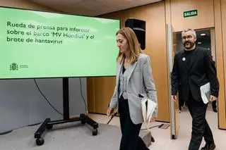 Rueda de prensa de la secretaria general de Protección Civil y el secretario de Estado de Sanidad
