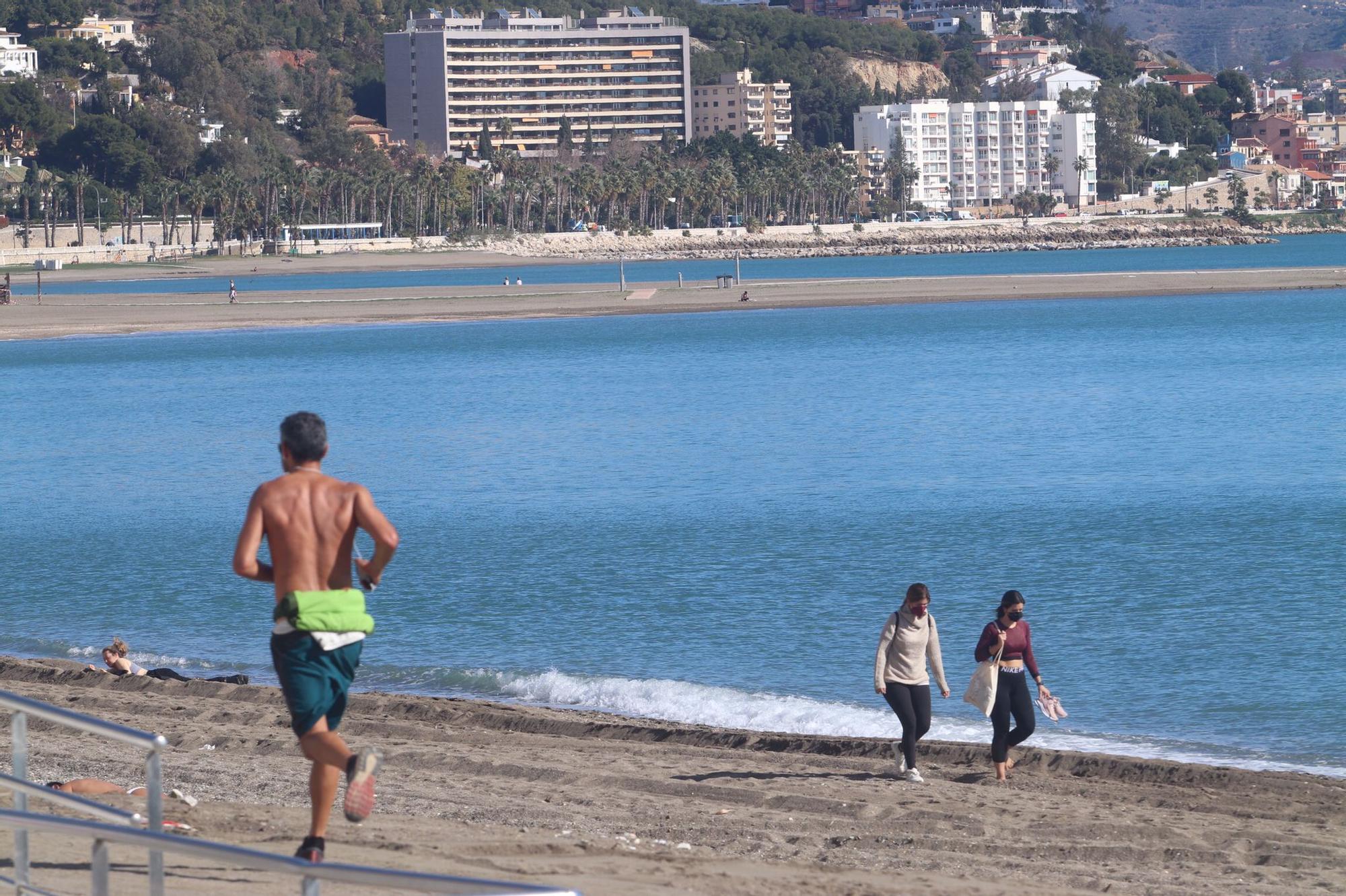 Una semana de tiempo primaveral en Málaga