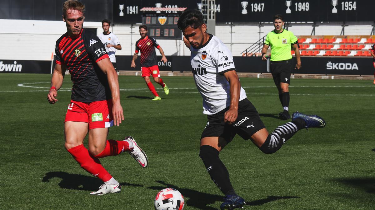 Las imágenes del Valencia Mestalla - Hércules CF