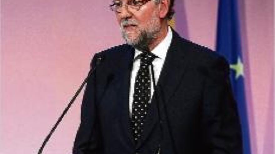 El president del govern espanyol, Mariano Rajoy