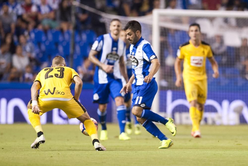 El Dépor sufre, pero gana al Eibar